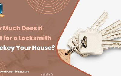 How Much Does it Cost for a Locksmith to Rekey Your House?