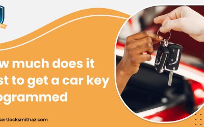 How much does it cost to get a car key programmed