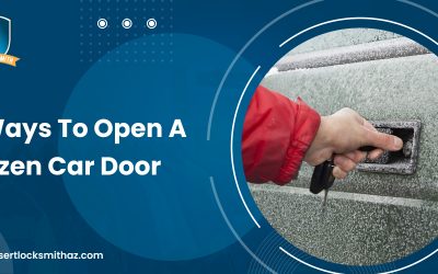 5 Ways to Open a Frozen Car Door