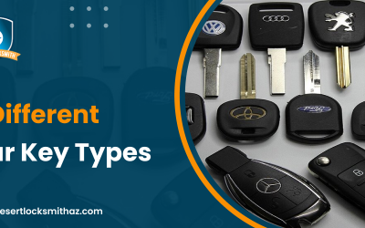 7 different car key types