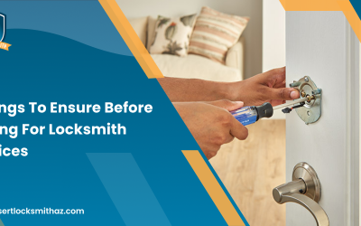 5 things to ensure before calling for locksmith services