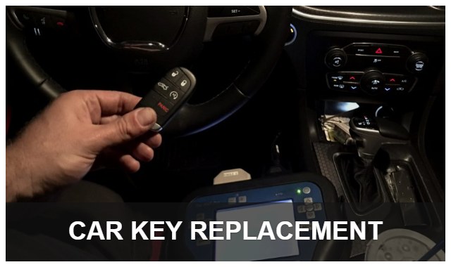 New car key fob programmed at the customer’s car